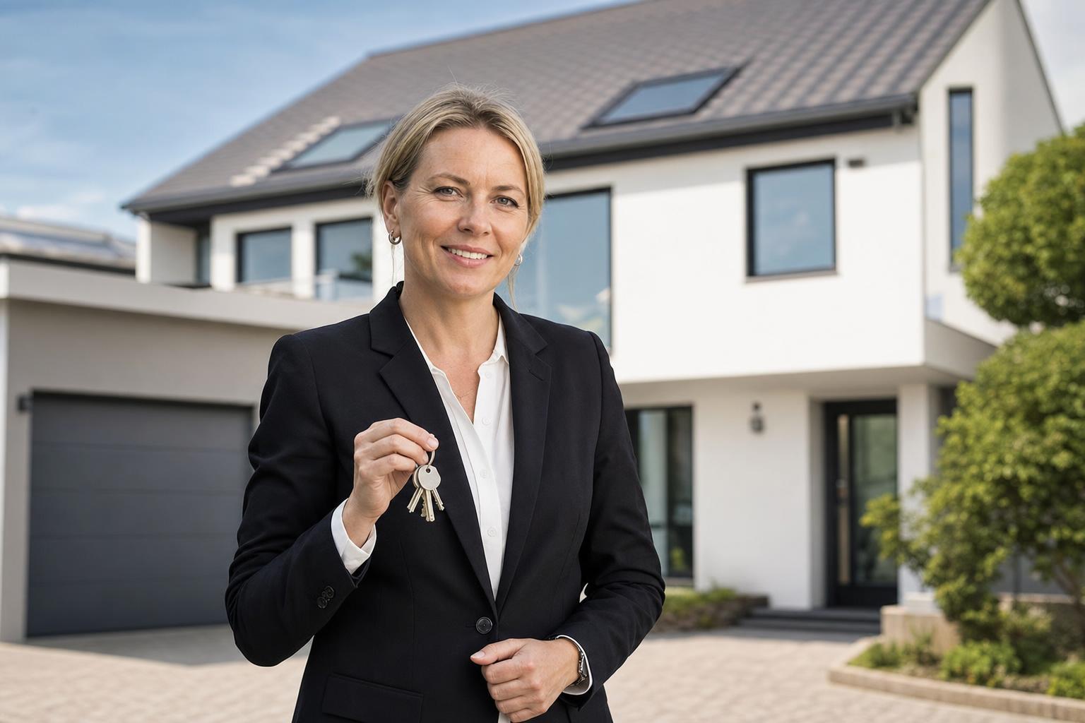Immobilienmakler — Referenzbild