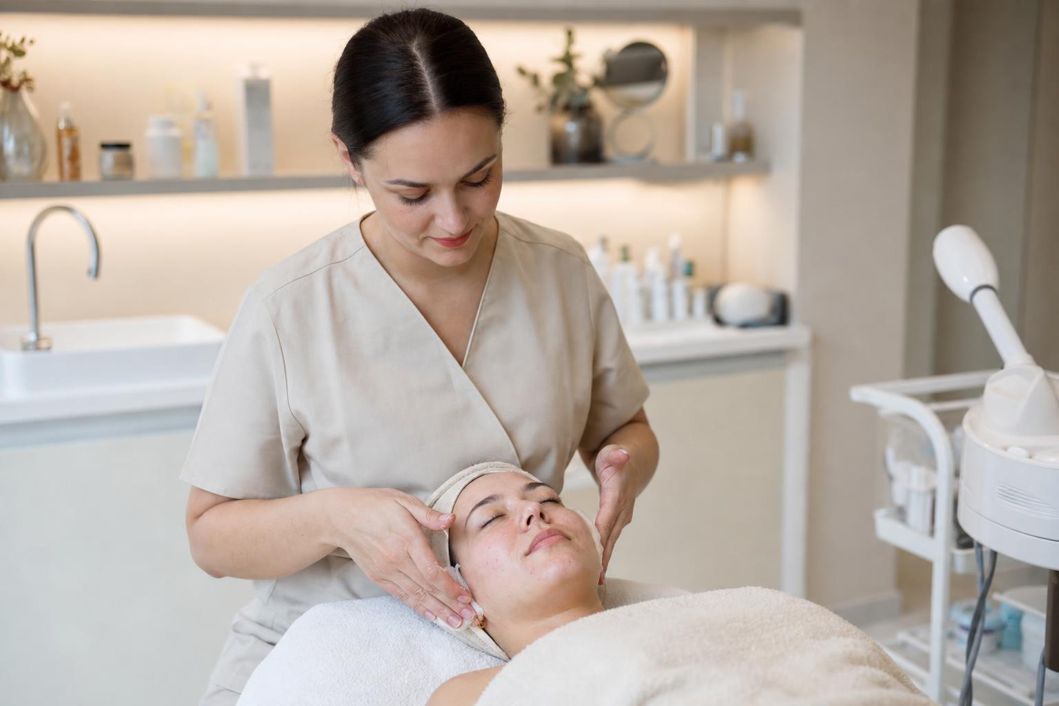 Kosmetik & Beauty bei der Arbeit